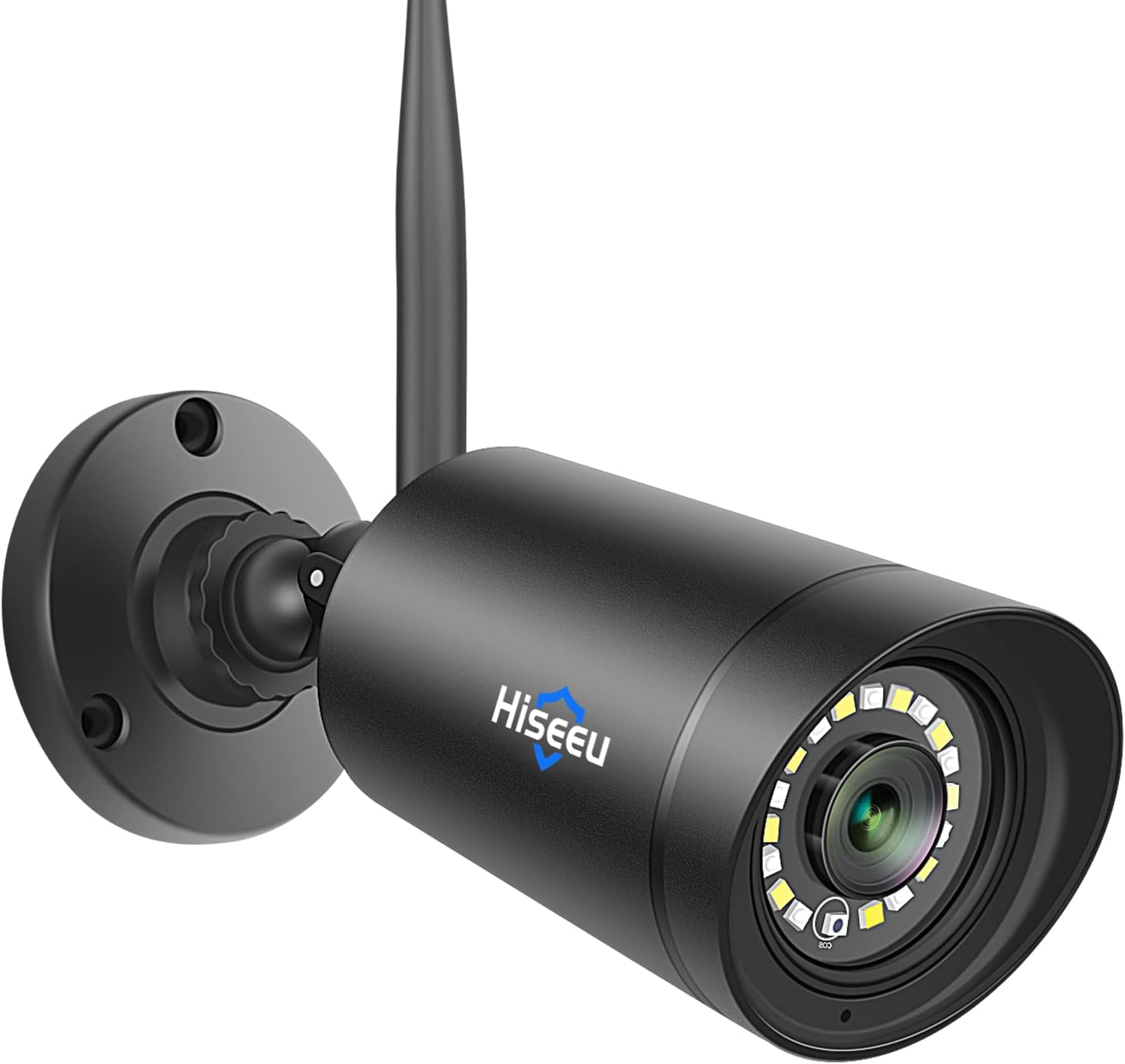 wifi増強版 500画素 防犯カメラ ネットワークカメラ IP66級防水防塵/双方向音声/遠隔監視 屋外 屋内無線接続カメラ（同社製NVRに追加することができます）（SDカード使用不可）